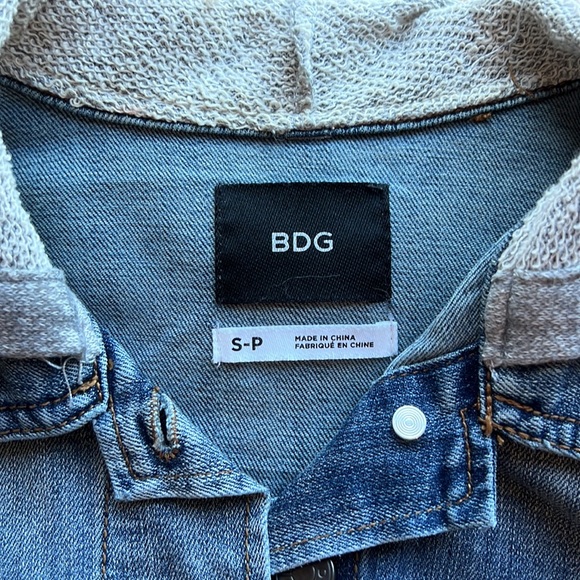 BDG Urban Outfitters Jean jacket with hood - Picture 2 of 5